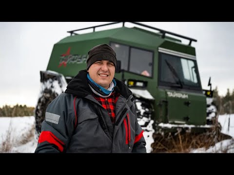 Видео: Путь к Охотскому морю. Три вездехода Тайфун на краю земли