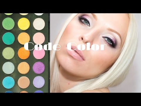 Видео: Выполняем красивый макияж косметикой от CODE COLOR !!!
