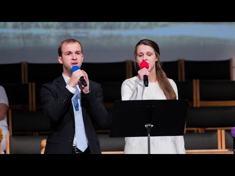 Видео: Пение «Ты прости меня, мой Боже» - Александр и Таиса Савченко