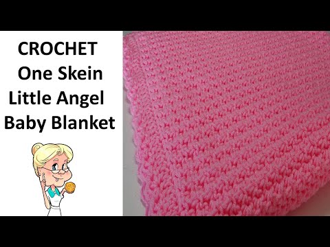 Видео: Детское одеяло «Little Angel» из одного мотка пряжи весом 14 унций. #makeitpremier