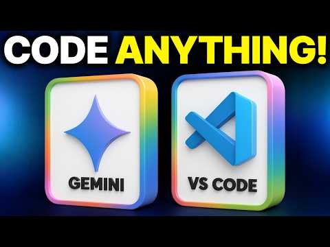 Видео: Google Gemini + VS Code — это просто БЕЗУМИЕ! (БЕСПЛАТНО!) 🤯