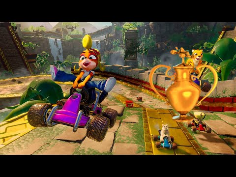 Видео: Прохождение Crash team racing (PS1) (CTR) Часть 1 (Трофеи) RUS, Paradox