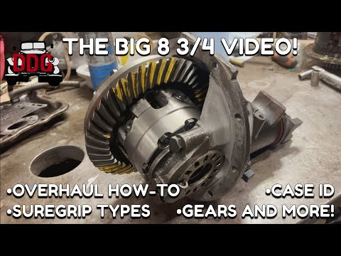 Видео: Видео Big Mopar 8 3/4! Как восстановить центральную секцию, определить неисправность держателей S...