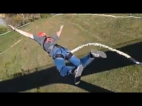 Видео: Опыт прыжка с веревкой. Роупджампинг. Rope jumping