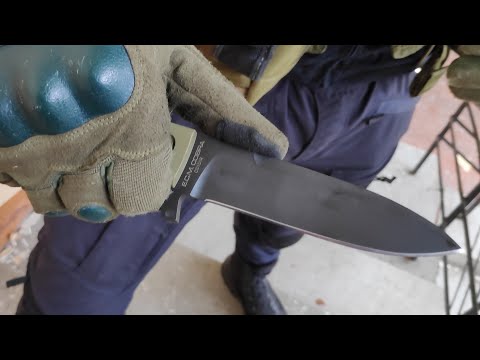 Видео: Нож E.C.M. COBRA Extrema Ratio. Einsatzkommando Messer.