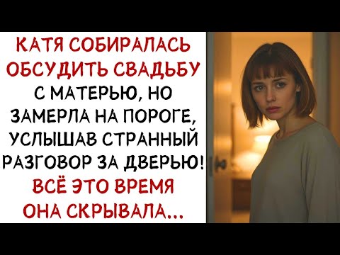 Видео: Катя хотела обсудить свадьбу с матерью, но  услышав странный разговор, замерла    ИСТОРИИ ИЗ ЖИЗН
