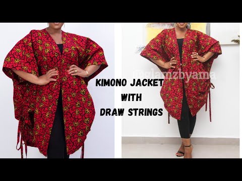 Видео: Как сшить кимоно с завязками (для начинающих).#cutandsew