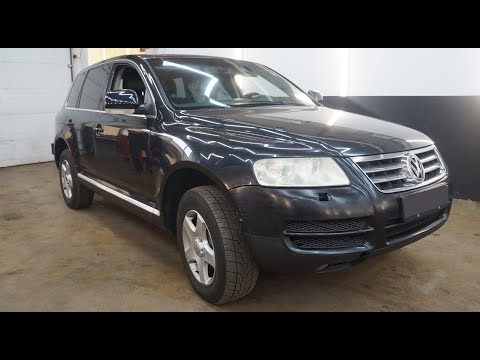 Видео: Volkswagen Touareg  плавают обороты