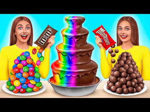 Видео: Шоколадный Фонтан Челлендж | Смешные Челленджи c Trend DO Challenge