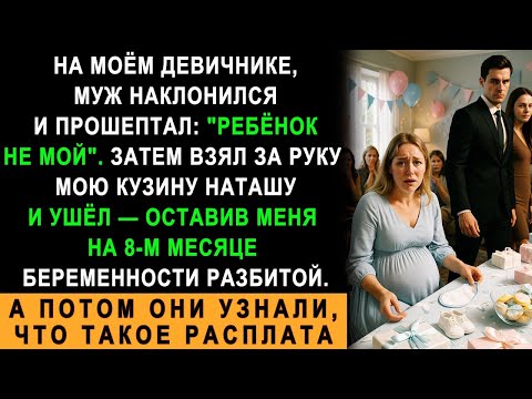 Видео: НА ДЕВИЧНИКЕ МУЖ ЗАЯВИЛ: «РЕБЁНОК НЕ МОЙ!»—И УШЁЛ С КУЗИНОЙ…НО ПОТОМ ОНИ УЗНАЛИ, ЧТО ТАКОЕ РАСПЛАТА!