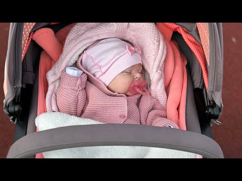Видео: Прогулка с силиконовым реборном Вероничкой. Обзор нового прогулочного блока для коляски #newborn