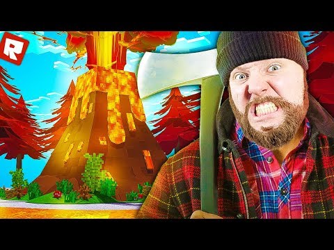Видео: ЗАБРАЛСЯ НА ВУЛКАН С ЛАВОЙ! | Roblox