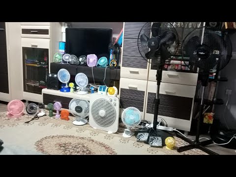 Видео: Fan Collection  почти все вентиляторы вторая часть
