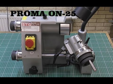 Видео: Станок для заточки инструмента  PROMA ON-25