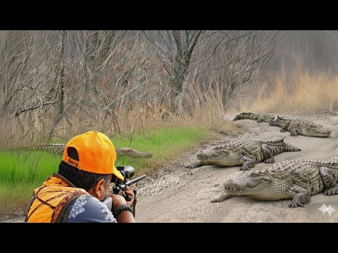 Видео: Как американские охотники и фермеры справляются с миллионами крокодилов?