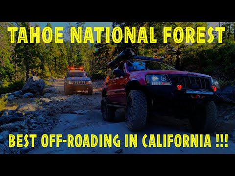 Видео: Тахо | Сигнальный пик | Фордайс | Озеро Боумен | Огни Novsight | WJ Overland | 4x4