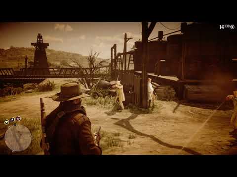 Видео: Red Dead Redemption 2: делаем испытание стрелка №8