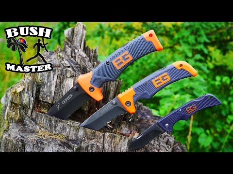 Видео: Нож выживания Gerber Bear Grylls Compact Scout (Survival knife)