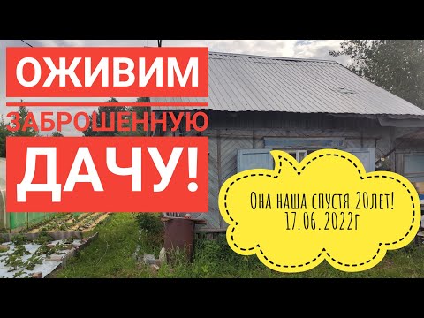 Видео: Заброшенная дача/Как нам досталась дача/ Снимаем проклятие #дача #огород #сибирь#грядки