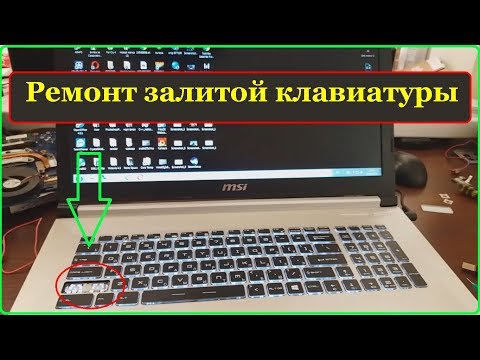 Видео: Ремонт залитой клавиатуры!