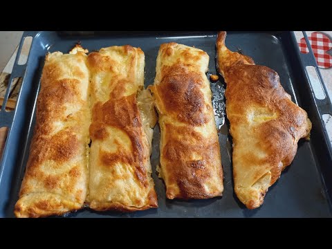 Видео: 83/ Най-вкусните банички и бюрек, както от едно време, ...от старият тефтер