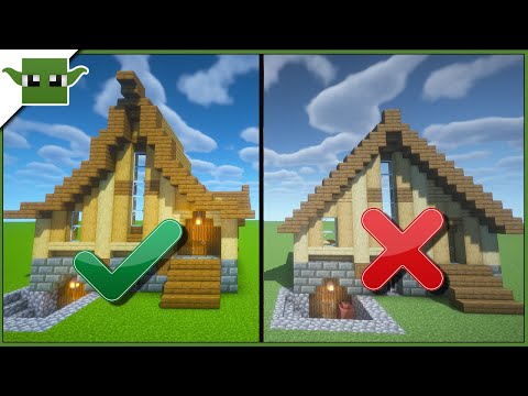 Видео: Научитесь строить эту ПРОСТУЮ крышу в Minecraft