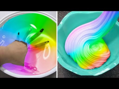 Видео: Удовлетворяющая слизь ASMR | Расслабляющее видео слизи #  600