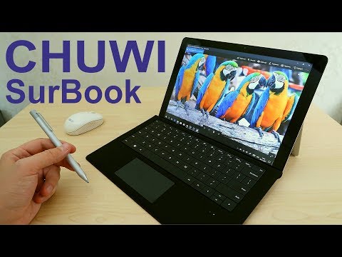 Видео: Новый планшет Chuwi SurBook 2в1 на Windows 10  Распаковка и обзор. Посылка с Алиэкспресс. alex boyko