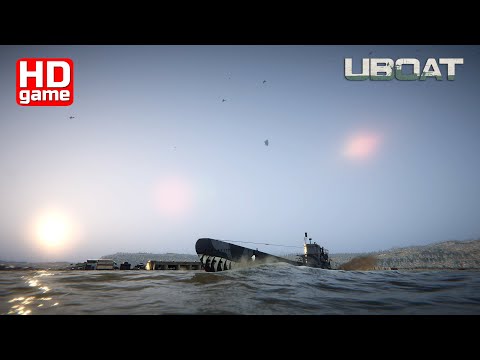 Видео: UBOAT HD #71 Кампания U-292: Air port attack, Sunday, February 15, 1942 (без комм. - реализм 100%)