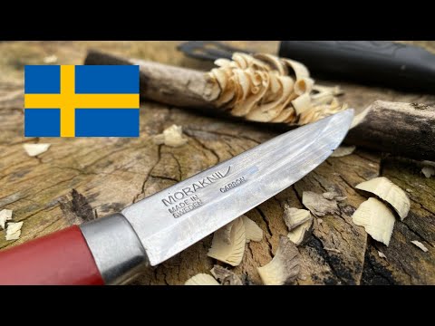 Видео: Ніж шведського реднека) Огляд ножа Mora classic2/0 🇸🇪