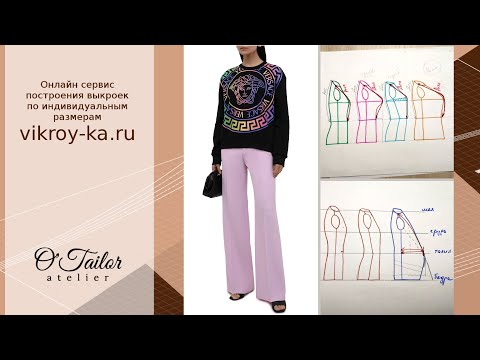 Видео: Особенности фигуры и формирование вытачек на выкройках