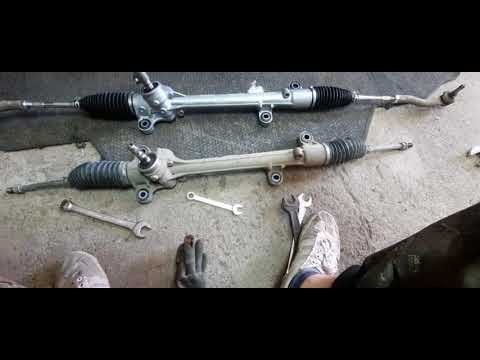 Видео: Toyota Corolla Fielder. Замена рулевой рейки.