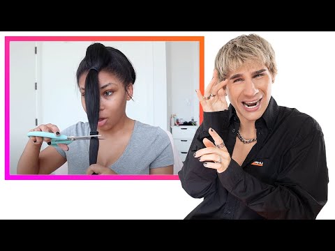 Видео: Парикмахер отреагировал на «волчью стрижку», которая пошла не по плану