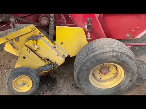 Видео: Пресс подборщик New Holland 658 N 2431