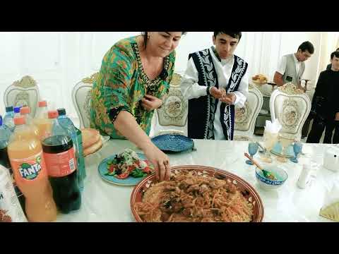 Видео: Самый вкусный в мире плов - на золотой воде в Фанских горах. Педжикент, Таджикистан