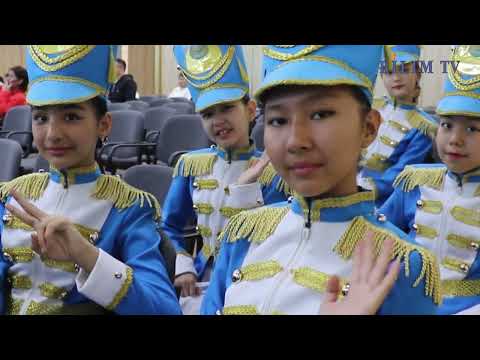 Видео: Астана қ.№ 59 мектеп - лицей. Республика күні