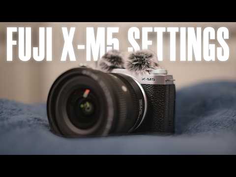Видео: FUJI X-M5: настройки для фото, видео, рецептов и многого другого