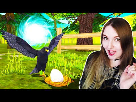 Видео: ИГРАЮ ЗА ОРЛА С ПТЕНЦОМ В ИГРЕ НА ТЕЛЕФОН WILD CRAFT