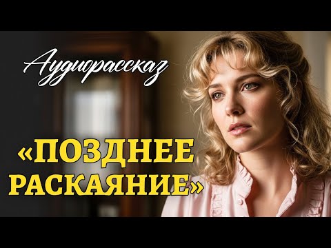 Видео: "ПОЗДНЕЕ РАСКАЯНИЕ". Я плакала читая эту историю. Рассказ от которого мурашки по коже. Аудиорассказ