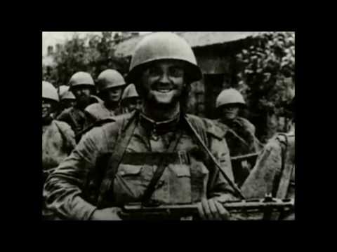 Видео: Петр Киричек - На сопках Маньчжурии. Вариант 1945 года.