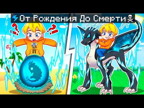 Видео: 😨 Майнкрафт но ЖИЗНЬ ЭЛЕКТРИЧЕСКОГО ДРАКОНА от Рождения До Смерти!