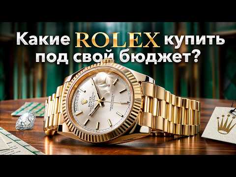 Видео: Часы Rolex: Ваш идеальный выбор в зависимости от бюджета / Какие Rolex купить в 2024?