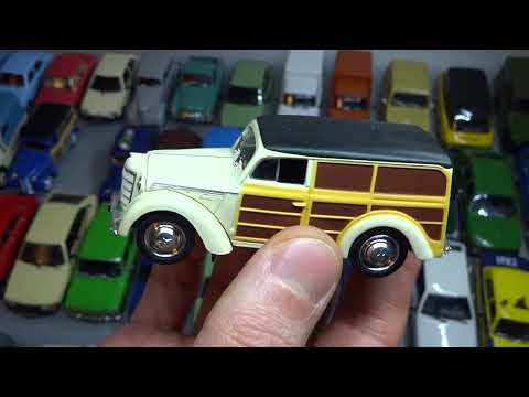 Видео: 100 масштабных моделей автомобилей за 27 минут