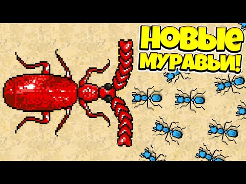 Видео: ТЕПЕРЬ ЭТО НОВЫЕ МУРАЬВИ! ЭВОЛЮЦИЯ МУРАВЬЕВ В ИГРЕ POCKET ANTS