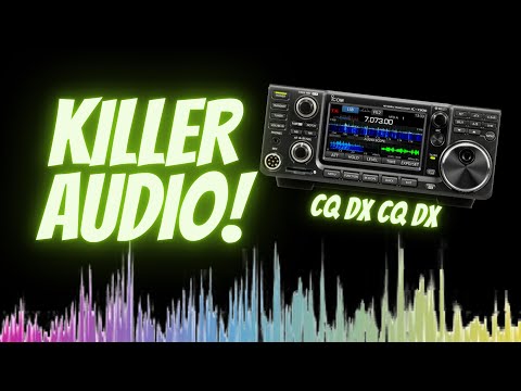 Видео: Icom 7300: как настроить звук PILEUP BUSTING