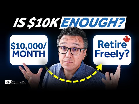 Видео: Действительно ли достаточно 10 000 долларов в месяц для комфортной пенсии в Канаде?