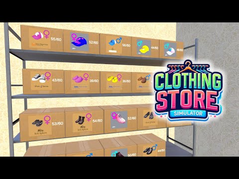 Видео: Расширение и новый бренд | Clothing Store Simulator # 17