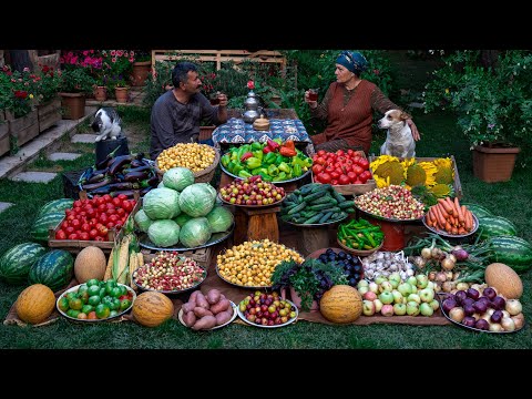 Видео: 🥗 Сохраняя Лето: Зимний Овощной Салат из Нашего Сада 🥒🌶️