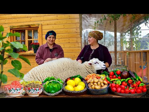 Видео: Микс вкусных рецептов, приготовленных из большого ягненка | Village Life