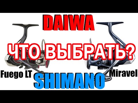 Видео: Катушка Shimano против Daiwa , ЧТО ВЫБРАТЬ?